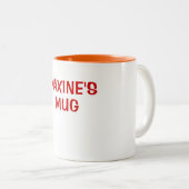 MAXINEのマグ ツートーンマグカップ (正面右)