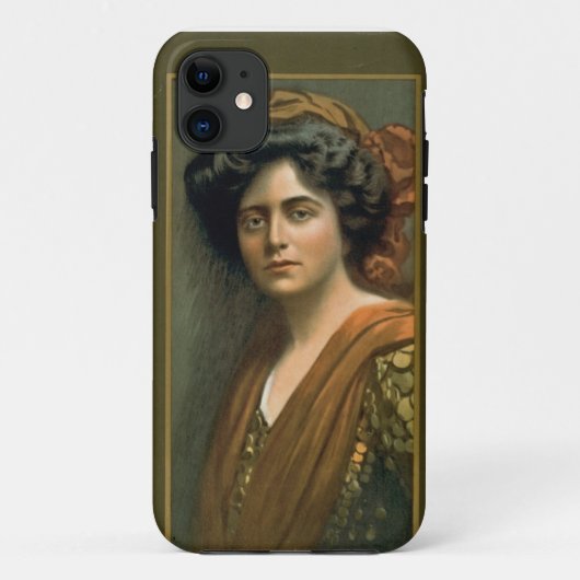 Maxineエリオット1905年女優 Case-Mate iPhoneケース (裏面)