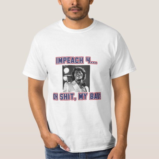 MAXINE WATERS/JAMESブラウン Tシャツ (正面)