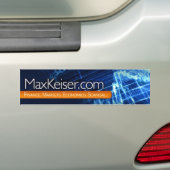 MaxKeiser.comのバンパーステッカー バンパーステッカー (車上)