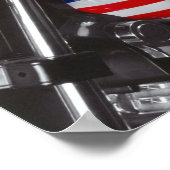 maxonbikewithflag ポスター (角)