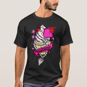 MAXS手作りカップケーキはすくいTシャツに合う Tシャツ