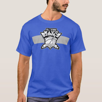 Max's All StarsパフォーマンスTシャツ(青) Tシャツ