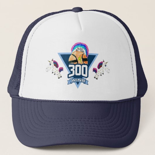 Max's All Stars 300勝 キャップ (正面)