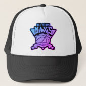 Max's All Stars GradientロゴTrucker Hat キャップ (正面)