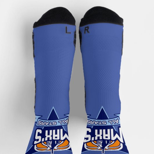 Max's All Stars New Logo Socks v2 ソックス (上部)