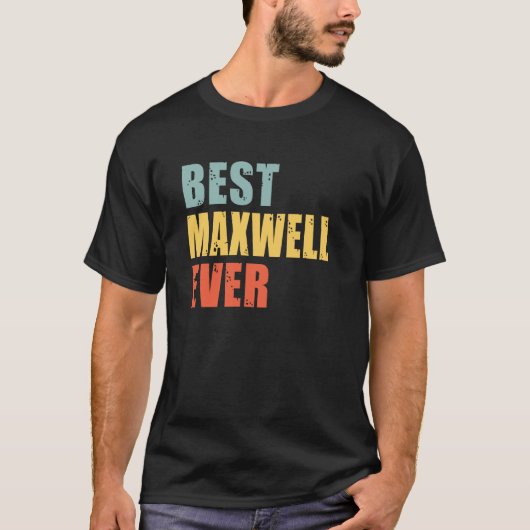Maxwell Best Ever Maxwell Tシャツ (正面)
