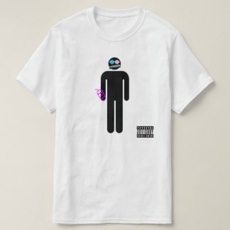Maxx Hemstockのロゴの円ガラス Tシャツ