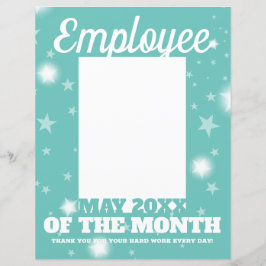 MAYレターヘッド月の写真インサート従業員