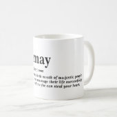 May定義 コーヒーマグカップ (正面右)