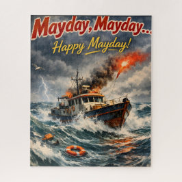 May a happy Mayday jigsaw puzzle nautical storm an ジグソーパズル
