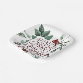 May All メリー Be & Bright ペーパープレート (傾斜あり)