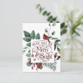 May All メリー Be & Bright ポストカード (スタンド正面)