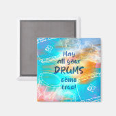 May all your drums come true magneet マグネット (正面/裏面)