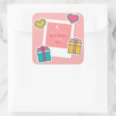 May All Your Wishes Come True スクエアシール (バッグ)