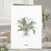 May Birth Flower Birthday Card | Lily of the Valle カード