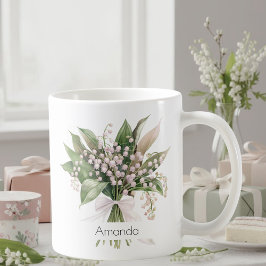 May Birth Flower Mug | Lily of the Valley Mug コーヒーマグカップ