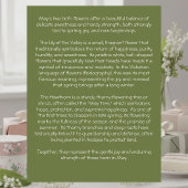 May Birth Month Flowers May Happy Birthday  カード