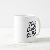May Contain Outliers Mug コーヒーマグカップ (正面右)