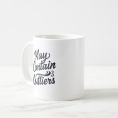 May Contain Outliers Mug コーヒーマグカップ (正面左)