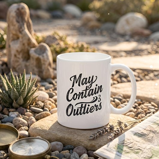 May Contain Outliers Mug コーヒーマグカップ