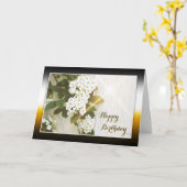 May Each Day Bring New恵み-誕生日カード カード (黄色い花)