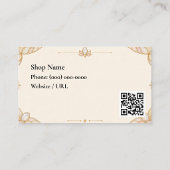 May Emerald Birthstone Shop Card 名刺