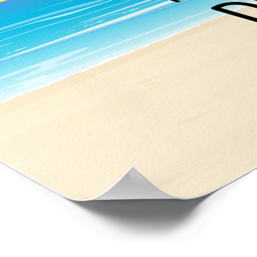 May Every Sunrise Hold More Promise Beach Art ポスター (角)