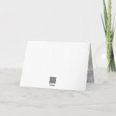 May Flowers Thank You Card カード (裏面)