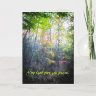 May God Give You Peace, Psalm 34 カード