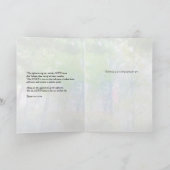 May God Give You Peace, Psalm 34 カード (内部)