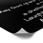 May GOD Grant You Always...Irish Blessing ポスター (角)