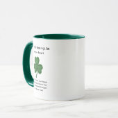 May Irish Blessings Be in Your Heart St. Patrick’s マグカップ (正面左)