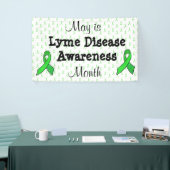May is Lyme Disease認識度月バナー 横断幕 (トレードショー)