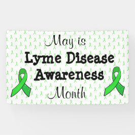 May is Lyme Disease認識度月バナー 横断幕