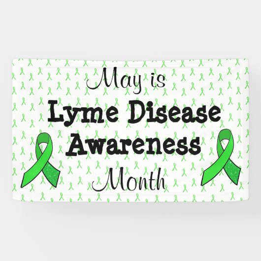 May is Lyme Disease認識度月バナー 横断幕 (横)