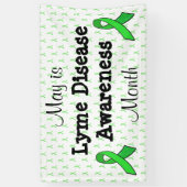 May is Lyme Disease認識度月バナー 横断幕 (縦)