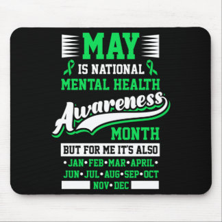 May is national mental health awareness month マウスパッド
