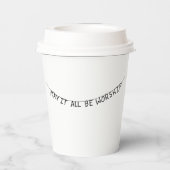 May it all be worship 紙コップ (裏面)