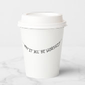 May it all be worship 紙コップ (正面)