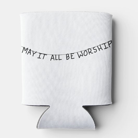 May it all be worship 缶クーラー (裏面)