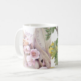 May Month Flower Lily of the Valley Hawthorn Mug コーヒーマグカップ