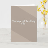 May Not カード (黄色い花)