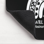 May Not Remember Alzheimerheimerheimheimer's認識度月 マウスパッド (コーナー)