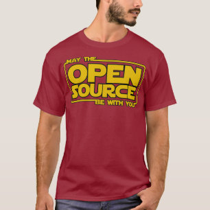May Open Sourceプログラミンおもしろいグdevops linux Tシャツ