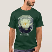 May Peace Be With You Lotus Inspirational  Tシャツ (正面)
