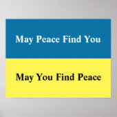 May Peace Find You  ポスター (正面)