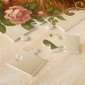 May Retro Country Cowgirl Western Pin-Up  ジグソーパズル (側面)