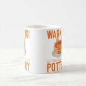 May Spontaneously Talk About Pottery Wheel Hobby P コーヒーマグカップ (中央)