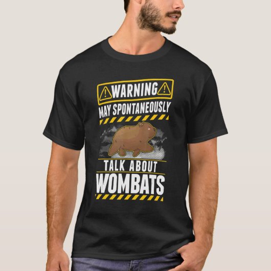 May spontaneously talk about Wombats Tシャツ (正面)